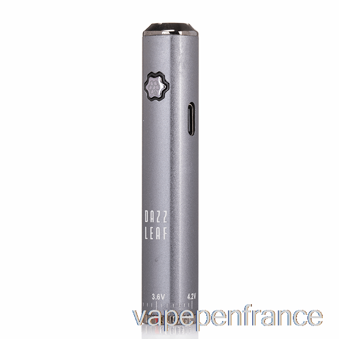 Dazzleaf Squarii Bottom Twist 510 Batterie Stylo Vape Gris Foncé